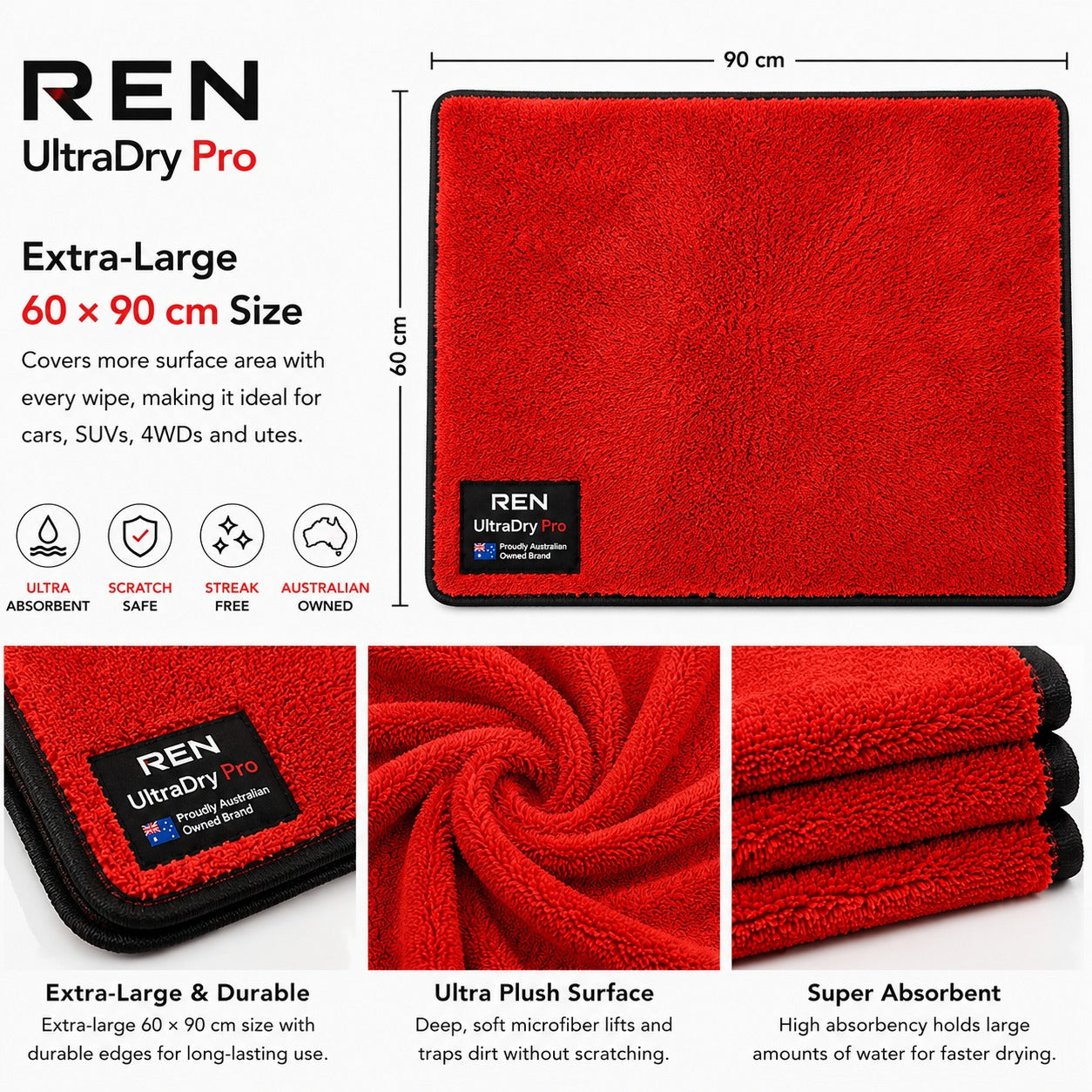 Ren UltraDry Pro Drying Towel